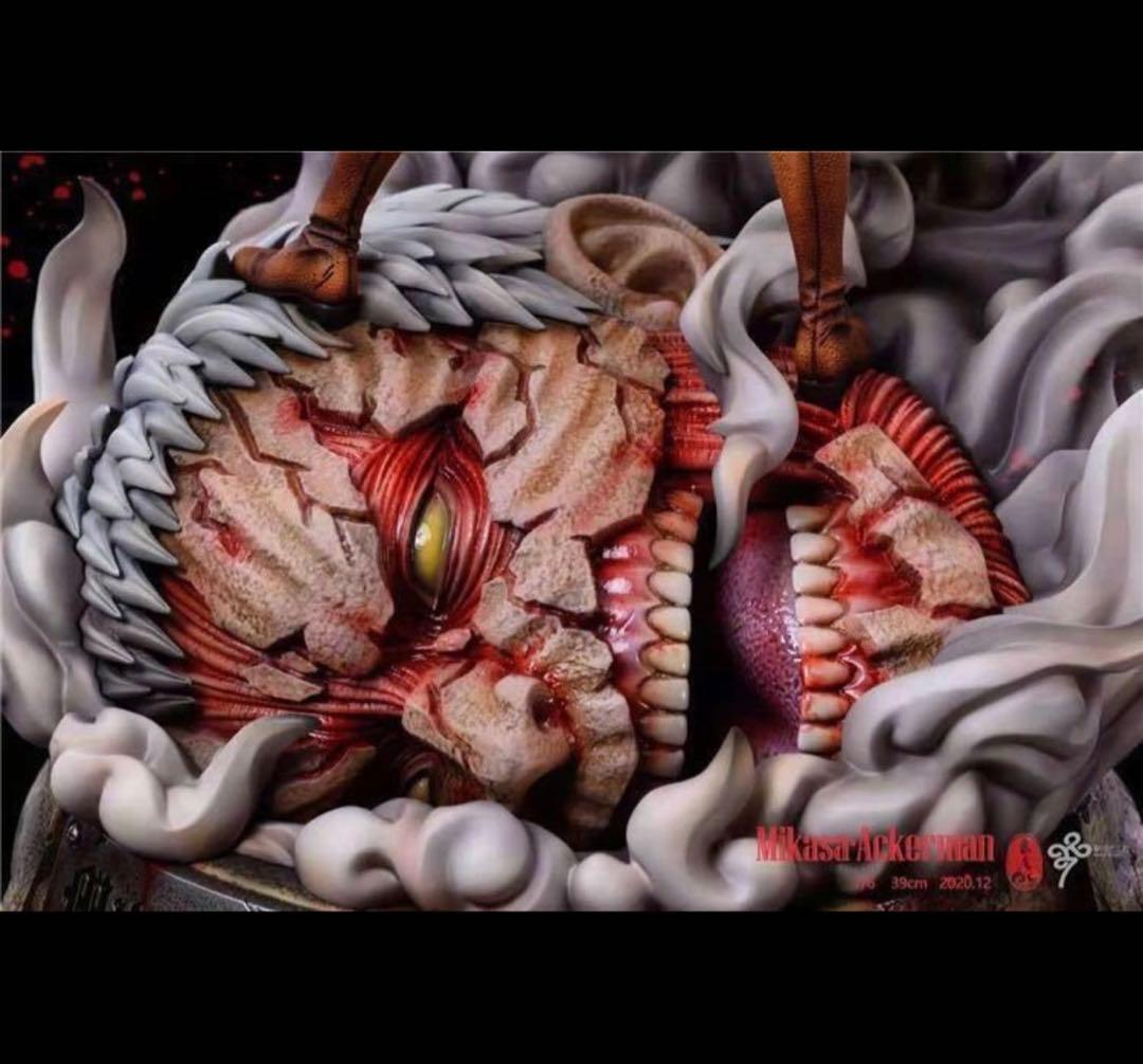 進撃の巨人 ミカサ・アッカーマン ガレージキット 塗装済み完成品