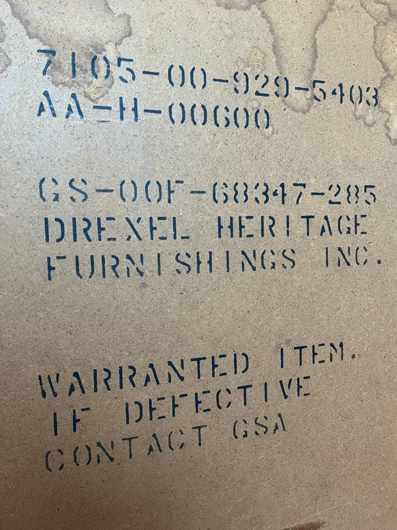 ドレクセル DREXEL ミラー 米軍 パシフィックファニチャー好きへ