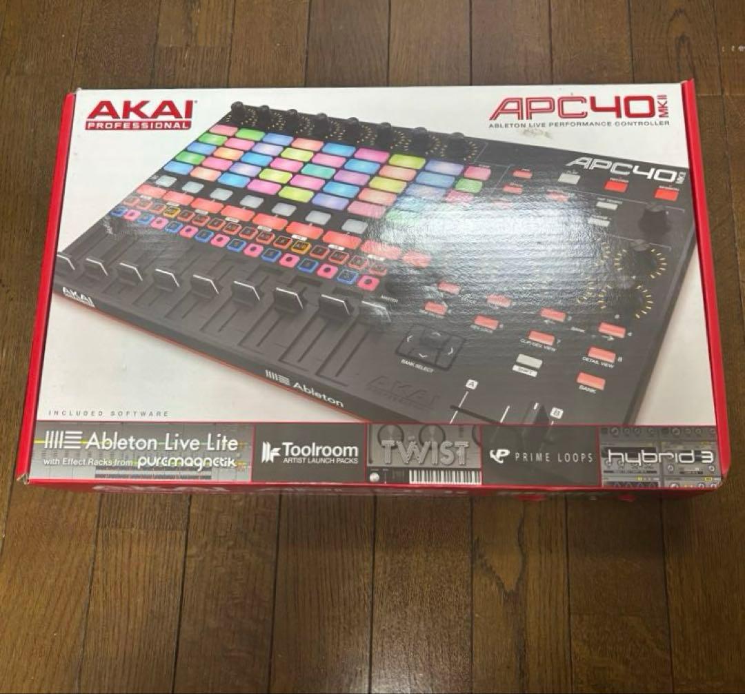 AKAI APC40 MKII Ableton MIDIコントローラー即購入ok