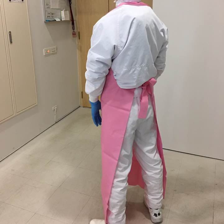 ウレタン打抜きエプロン