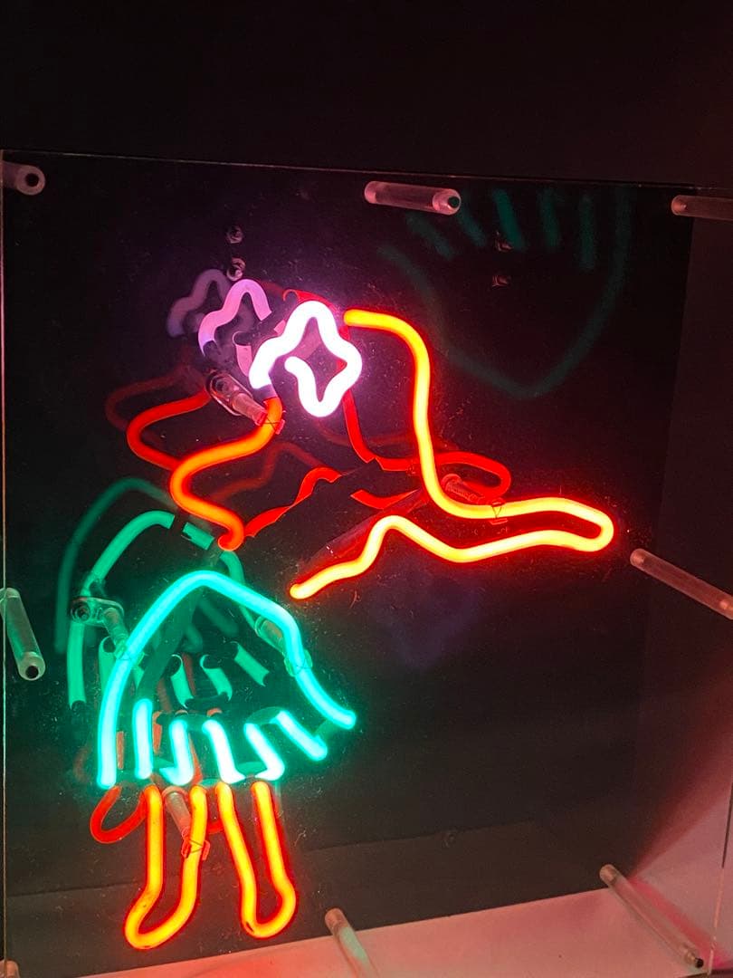 1597❣️ フラダンス　ネオン管　看板　オブジェ