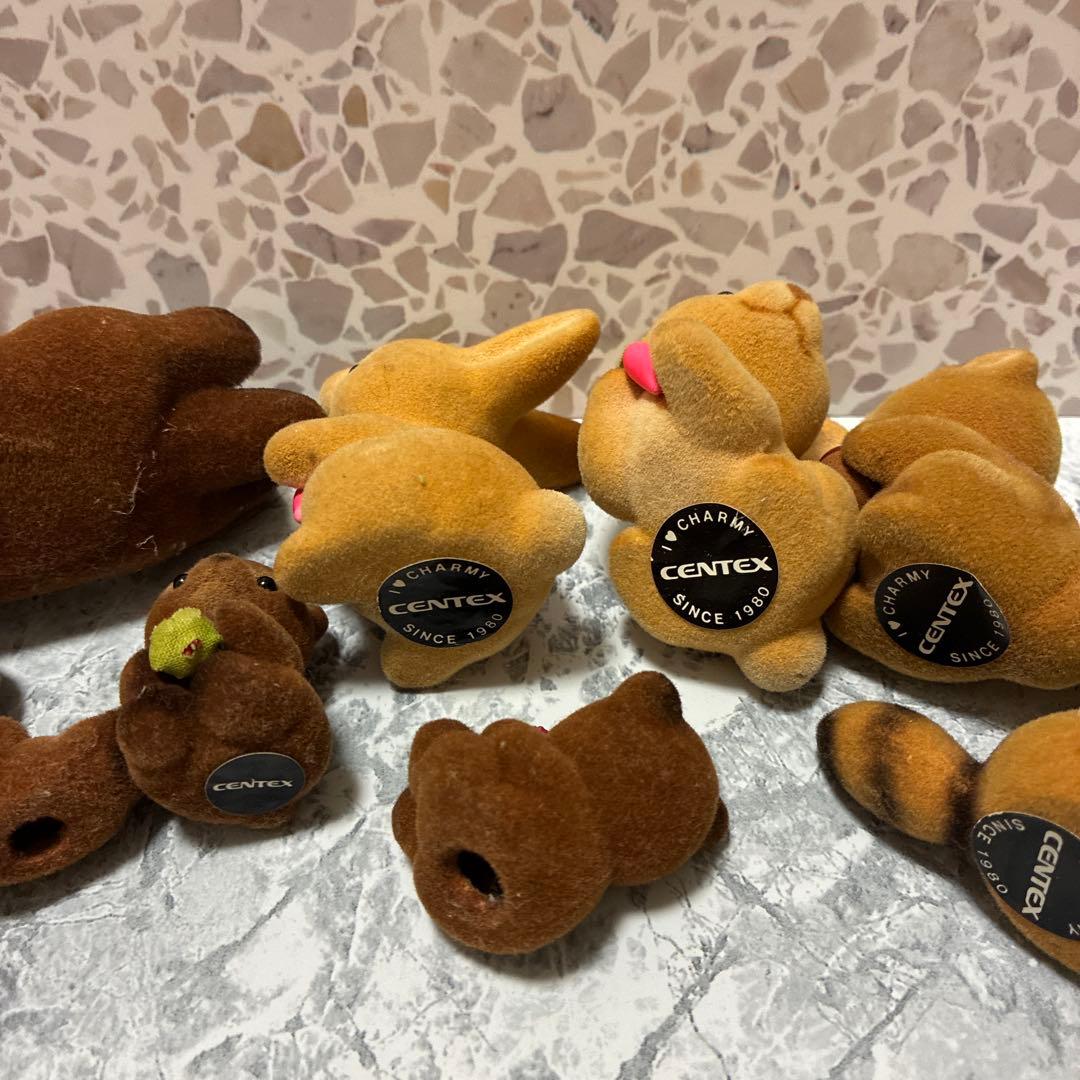 CENTEX センテックス 他 フロッキー 動物 置物 10体 まとめ売り