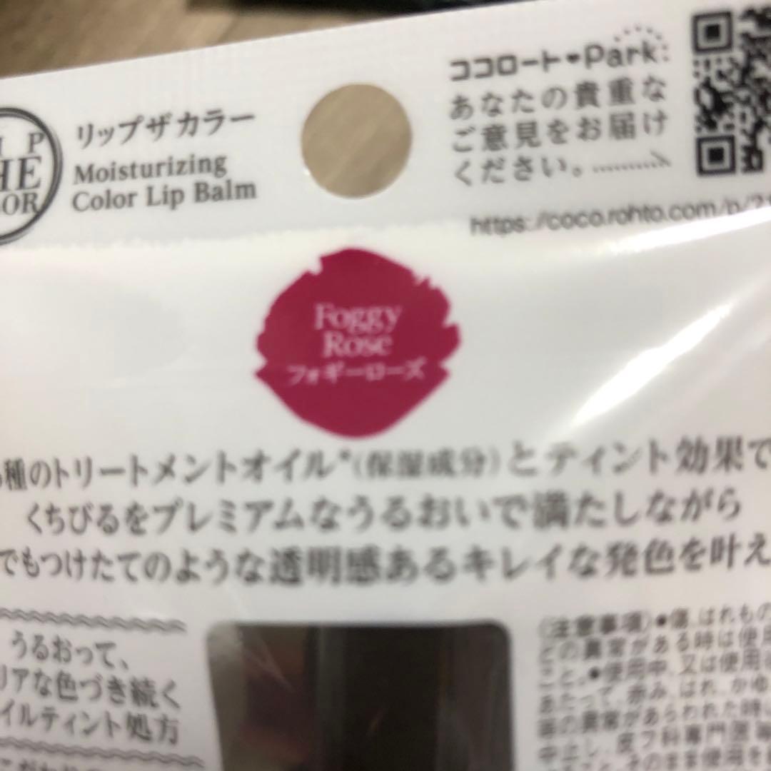 リップザカラー フォギーローズ とキャラメルブラウン2本セット