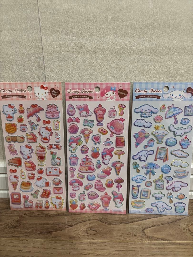 【正規品】ボンボンドロップシール　カプセルシールタイルシール他　52枚まとめ売り