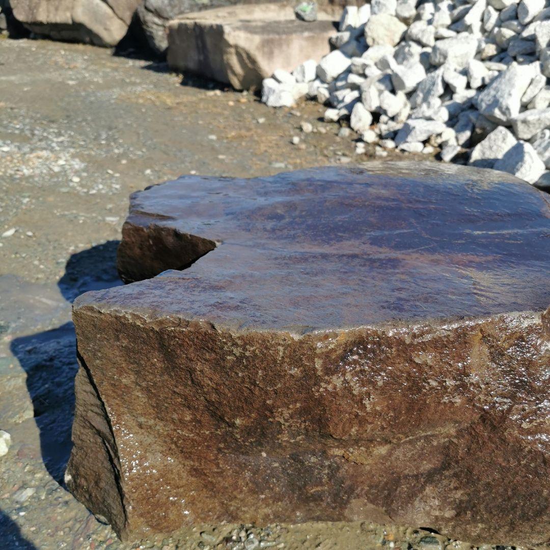 本小松石　197キロ　庭石　石　鑑賞石　庭　坪庭　ガーデニング　置物　オブジェ