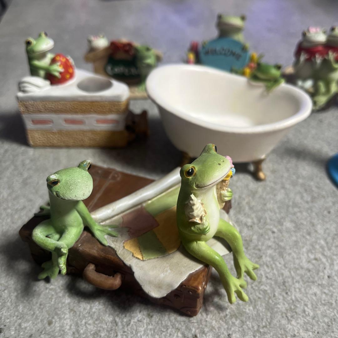 カエル　コポー　セット　コポミ　コポタロウ　まとめ売り　置物　クリスマス