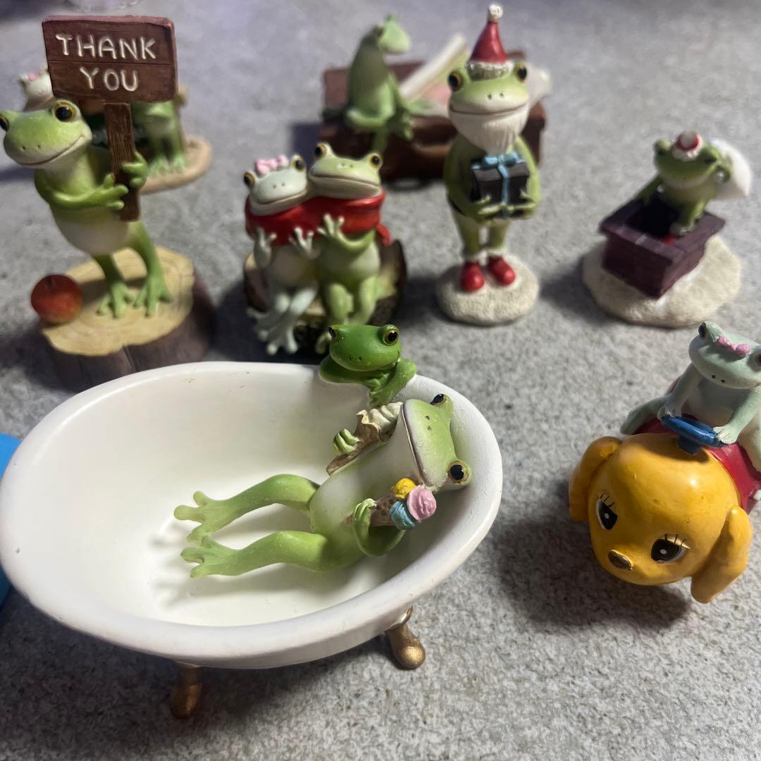 カエル　コポー　セット　コポミ　コポタロウ　まとめ売り　置物　クリスマス