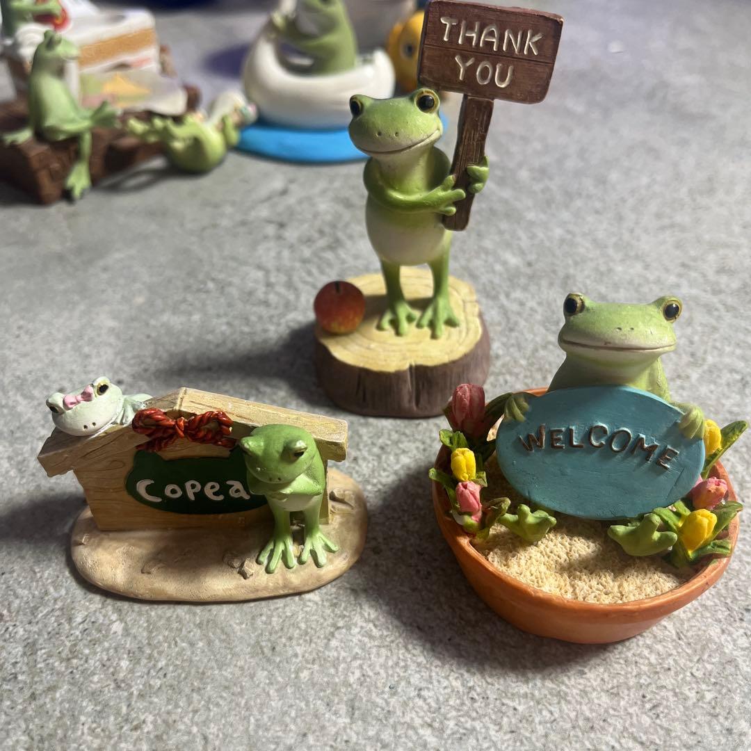 カエル　コポー　セット　コポミ　コポタロウ　まとめ売り　置物　クリスマス