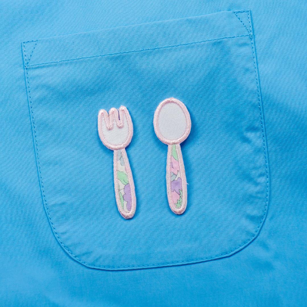 【L-4】食べ物ワッペン　★リバティ生地使用　アイロン　さくらんぼ　いちご