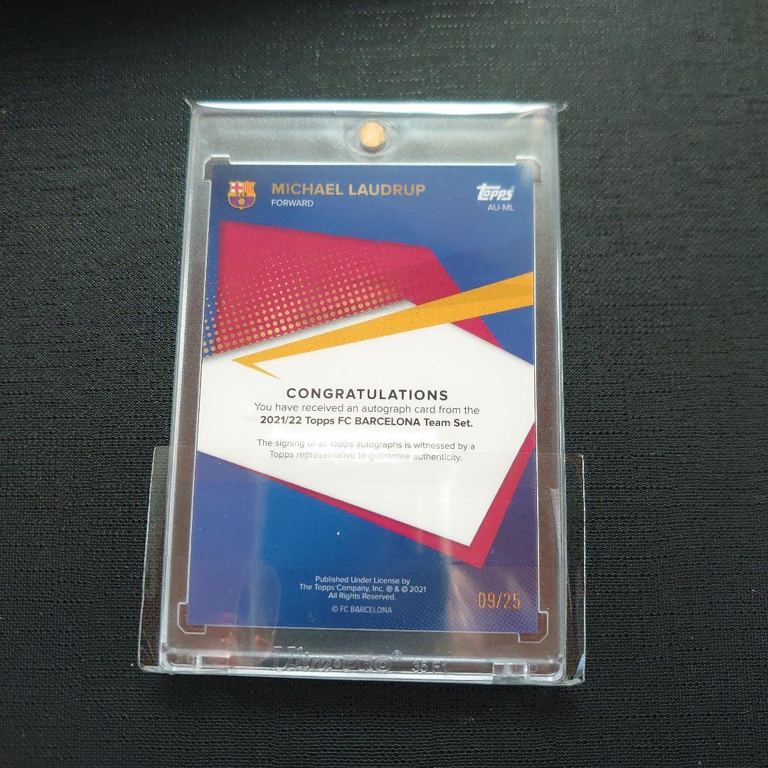 2021 Topps バルセロナ ラウドルップ 直筆サインカード