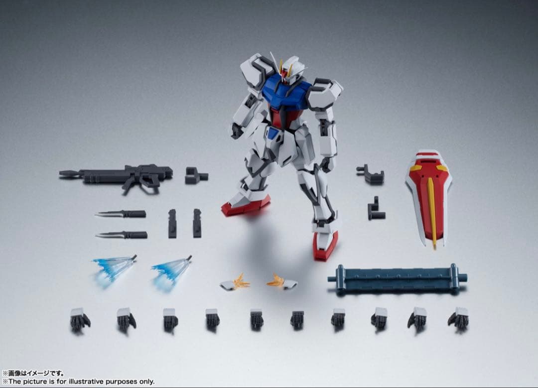 ロボット魂 ストライクガンダム ver.anime + エール・ソードセット