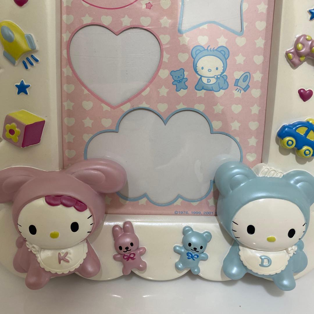 【未使用保管品】2001年製 ハローキティ ベビー フォトフレーム箱ありサンリオ
