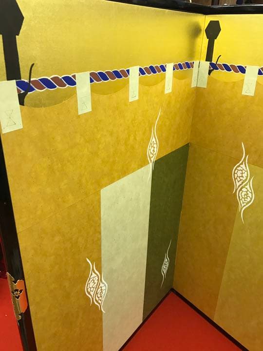25号 陣幕 本金 屏風