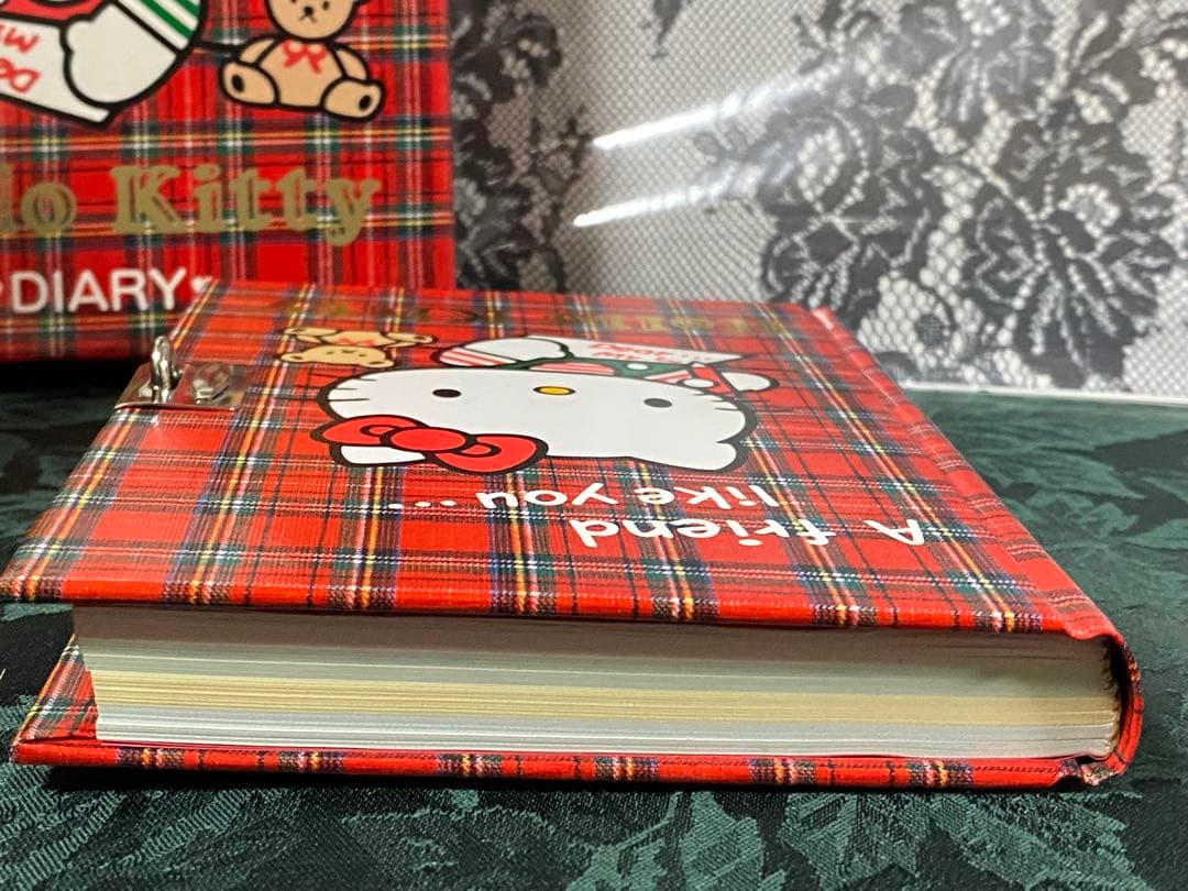サンリオ キティ ダイアリー 日記帳 鍵付き 箱入り 平成 レトロ 希少