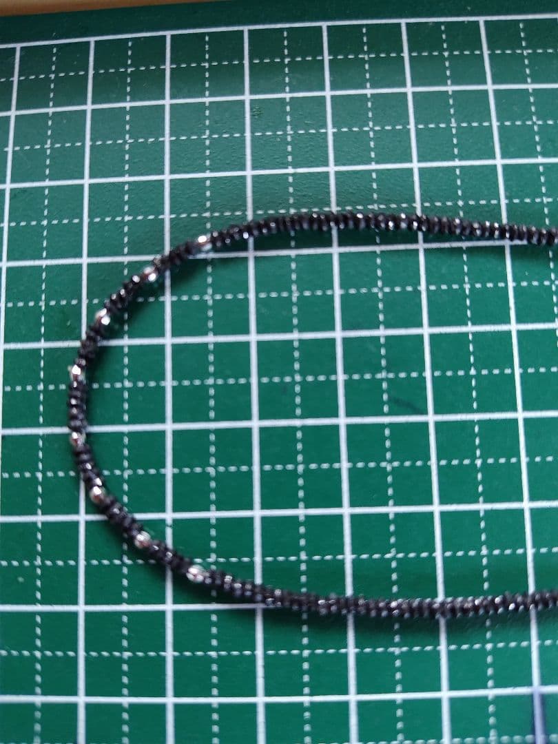 K18WG ブラックダイヤモンド　チョーカータイプ　ネックレス　13.07ct