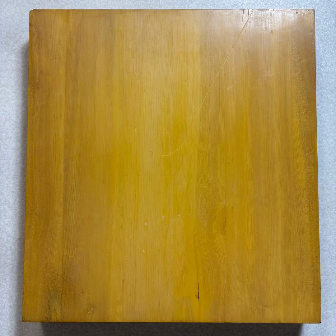 卓上碁盤 碁盤 囲碁盤 本榧 榧 はぎ盤 6枚 柾目 天地柾 20号 - メルカリ