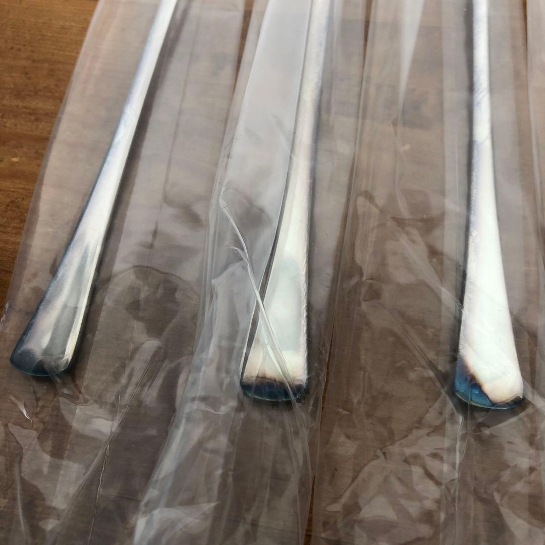 未使用　berndorf ロングフォーク　6本　ベルンドルフ　シルバープレート