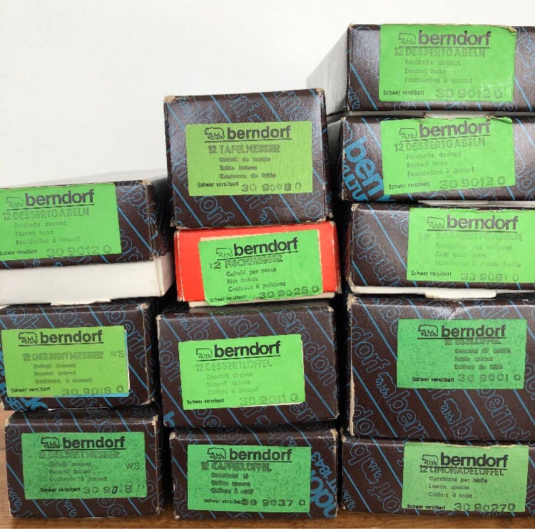 未使用　berndorf ロングフォーク　6本　ベルンドルフ　シルバープレート