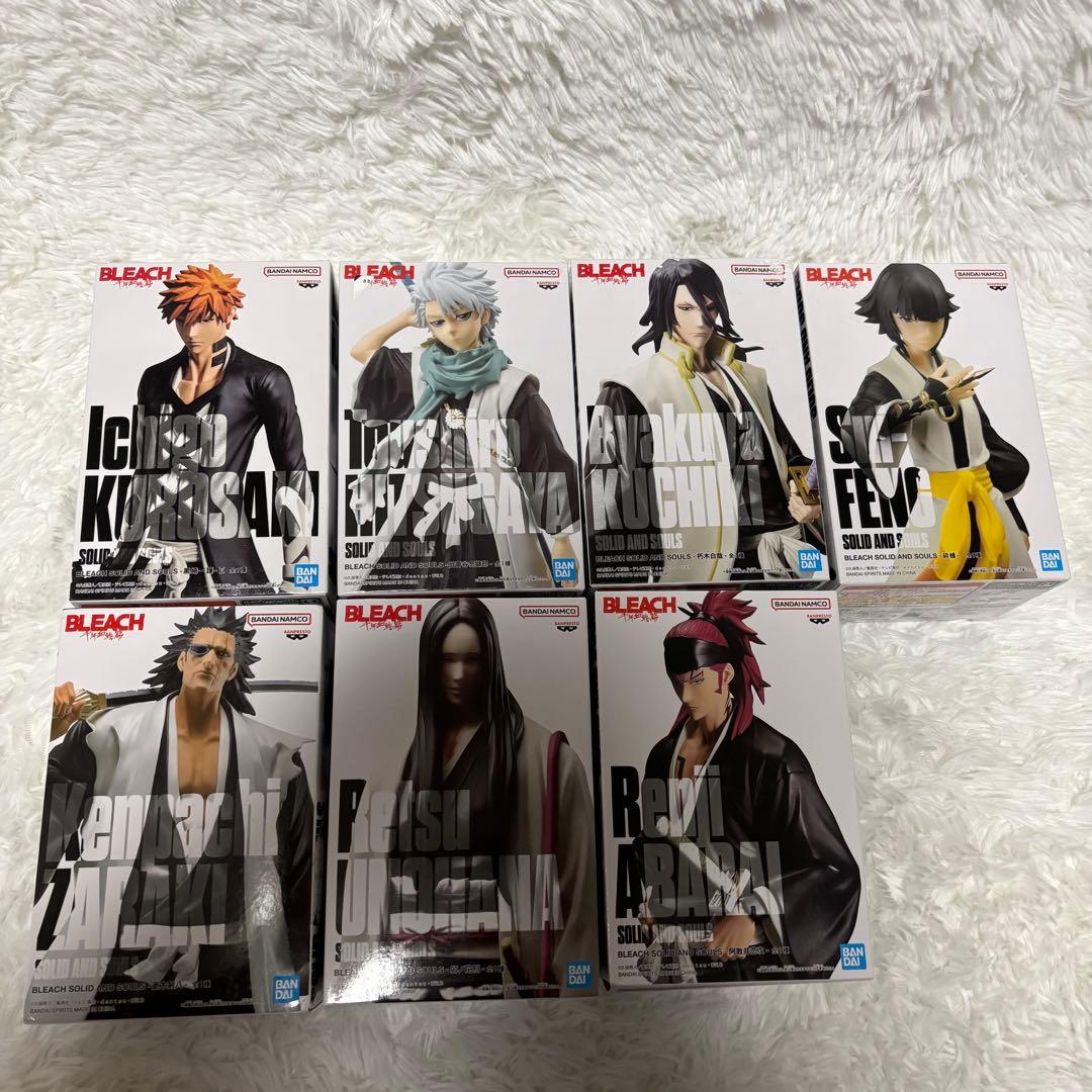 BLEACH ブリーチ　フィギュア　千年血戦篇 7体セット