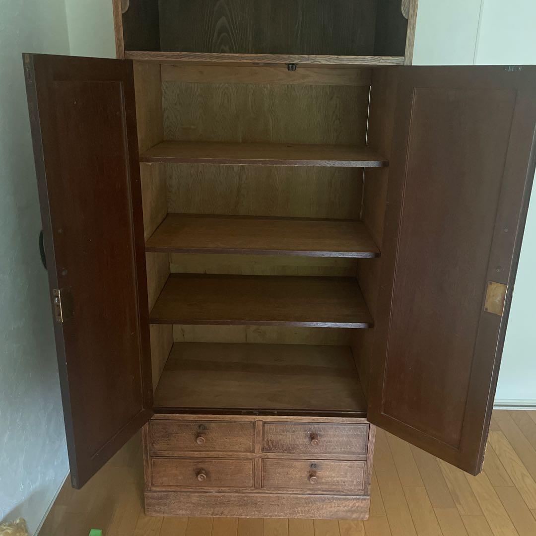 お値下げ アンティーク収納棚　ロッカー