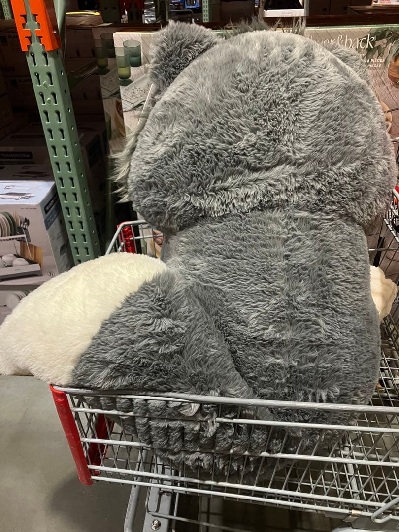 コストコ ルシファー 特大ぬいぐるみ ブランケット付き クリスマス