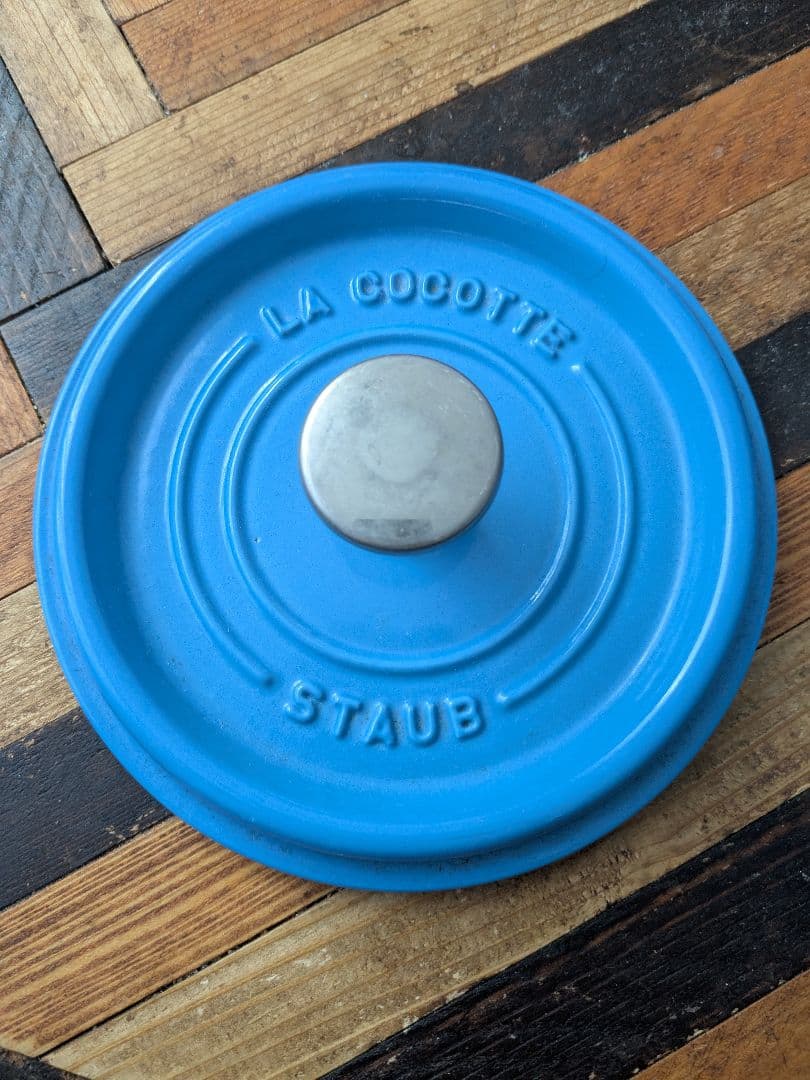 STAUB（ストウブ） ラ・ココット ラウンド 16cm 水色