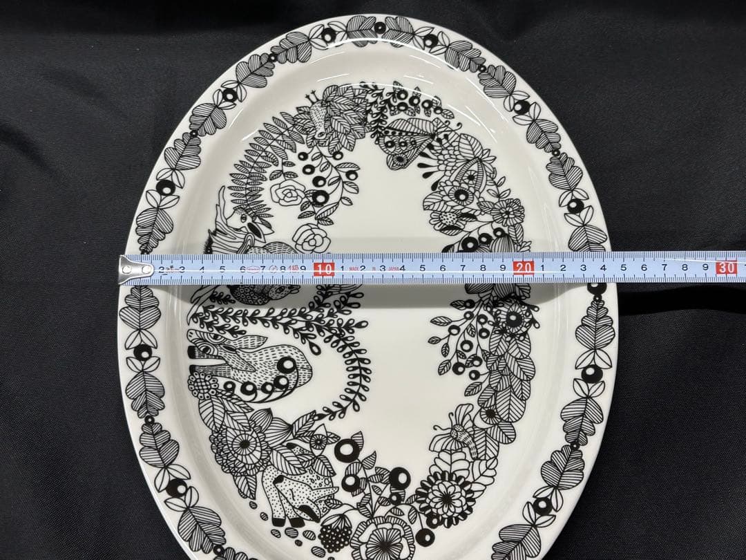 【美品】ARABIA アラビア ピーロパイッカ　プレート　オーバル　36cm