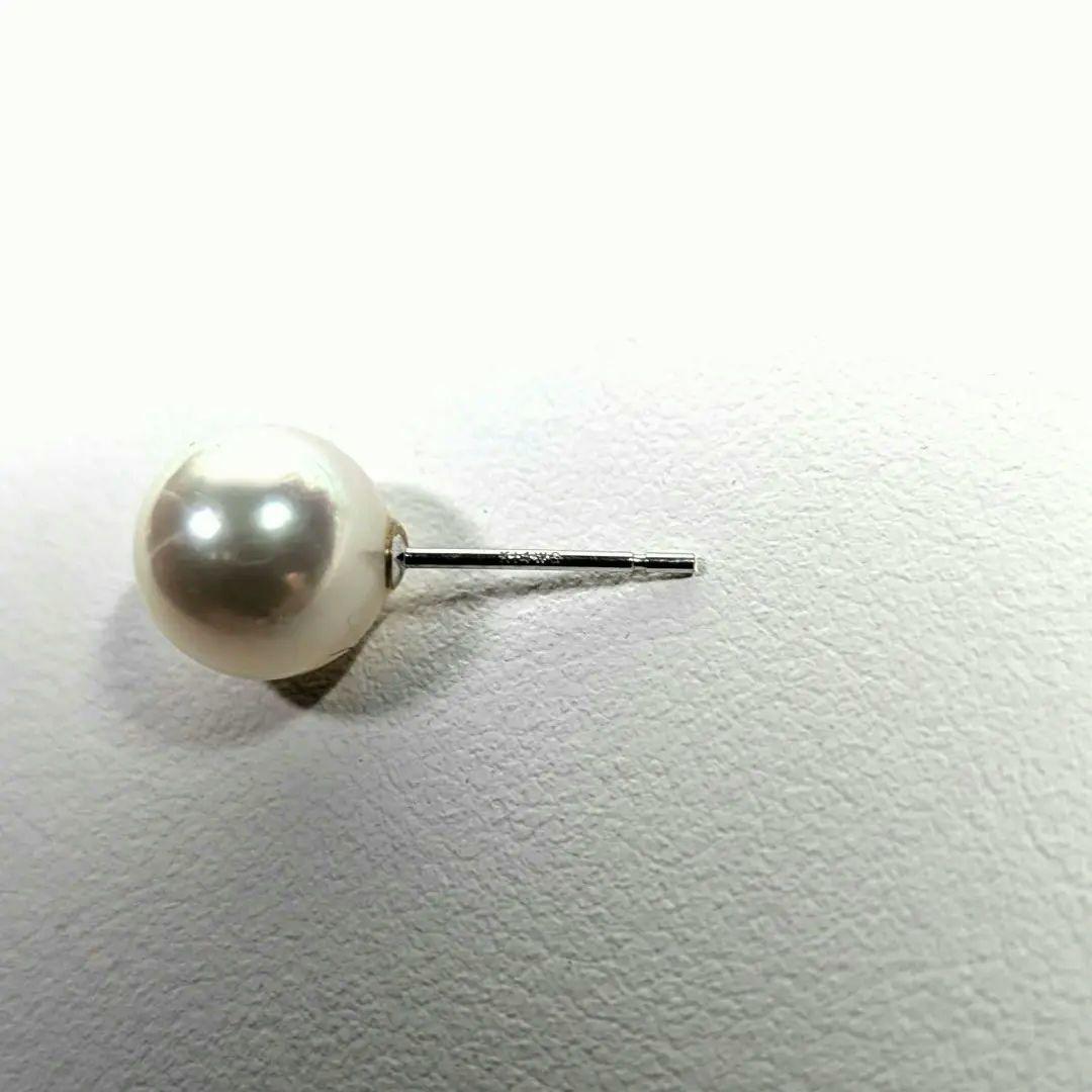 【リメイク新品】K14WG アコヤ真珠×タヒチ黒蝶真珠 2WAYピアス