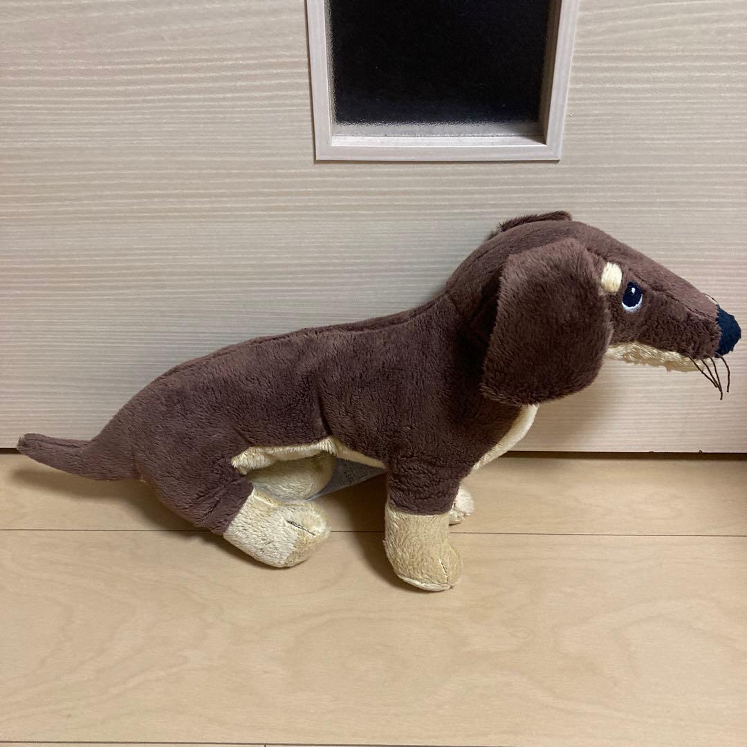 即購入ok!!】IKEA ぬいぐるみ 犬(ダックスフント) - メルカリ