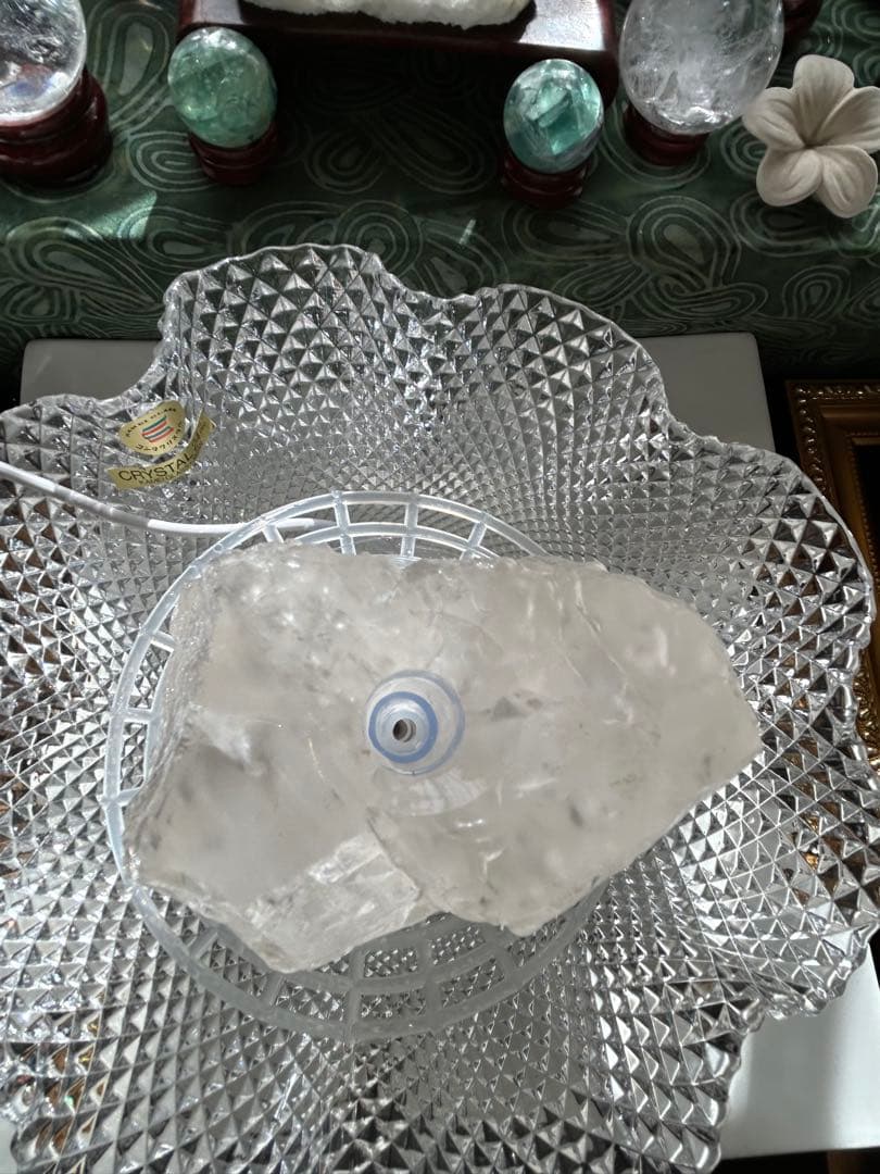 ✨破格✨絶品‼️水晶☆噴水☆天然石⭐︎ファウンテン☆秘蔵品⭐︎1368g