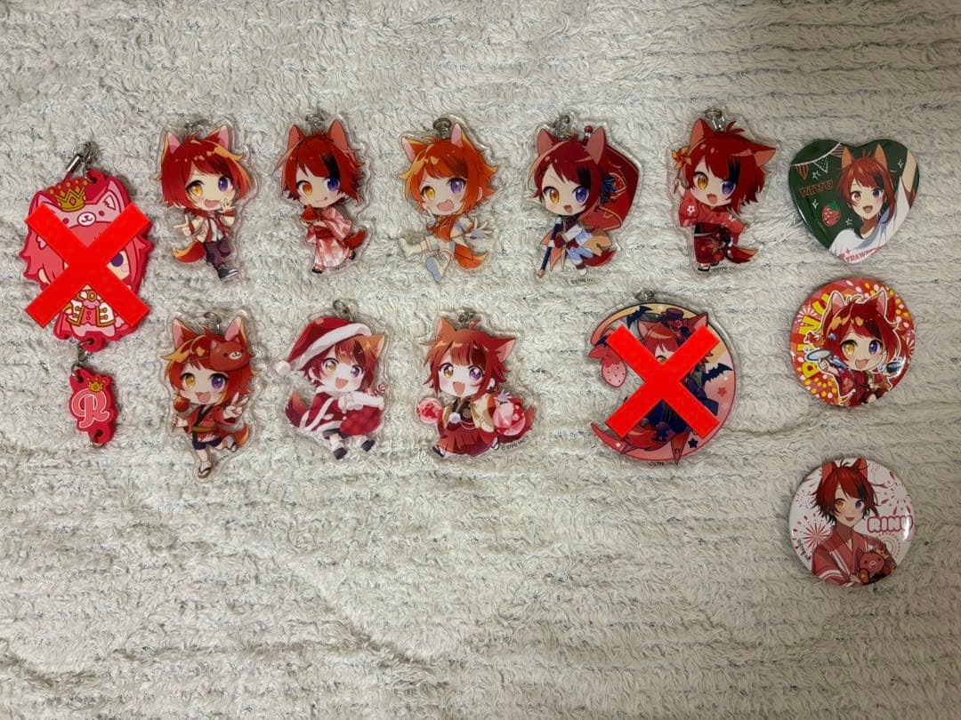 すとぷり 莉犬くん アクキー 缶バッジ - メルカリ