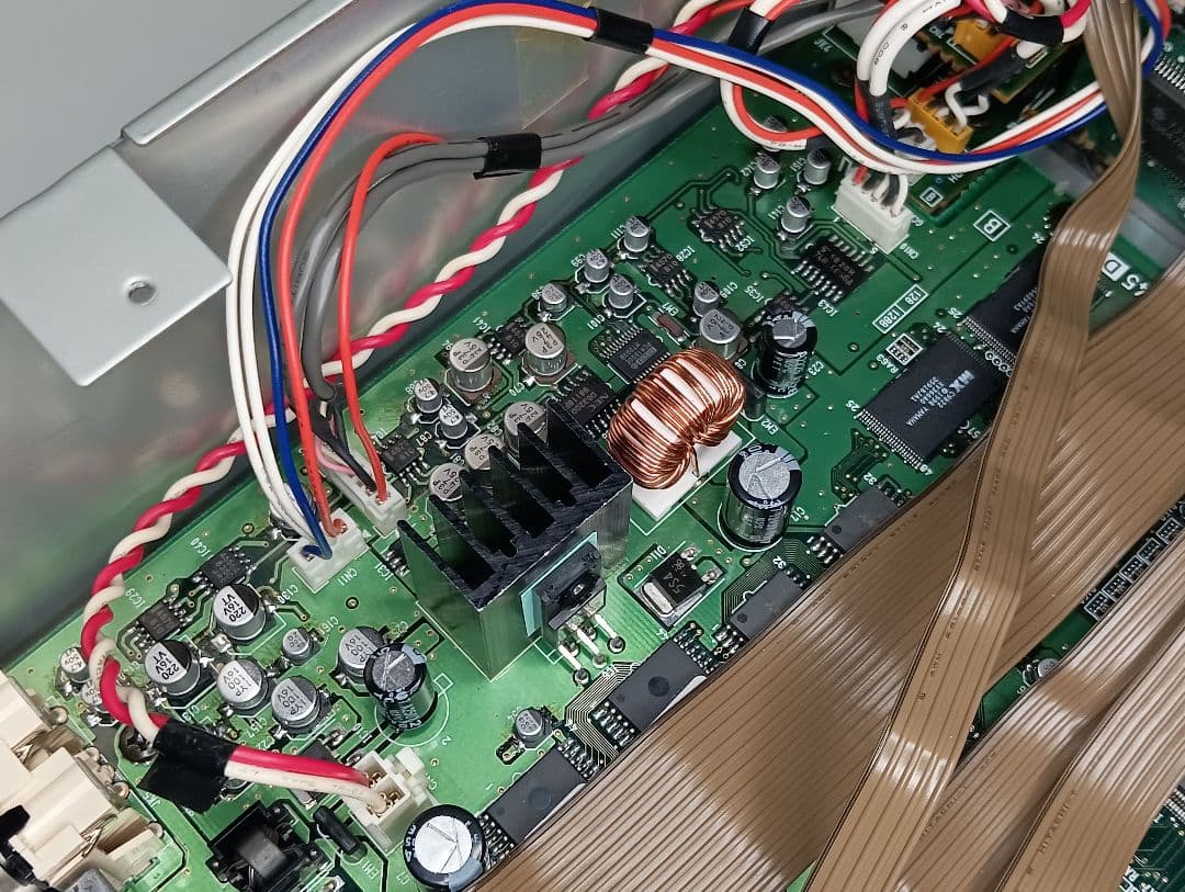 ヤマハ MU128 整備済 トーンジェネレータ コンデンサ・エンコーダ・電池換済