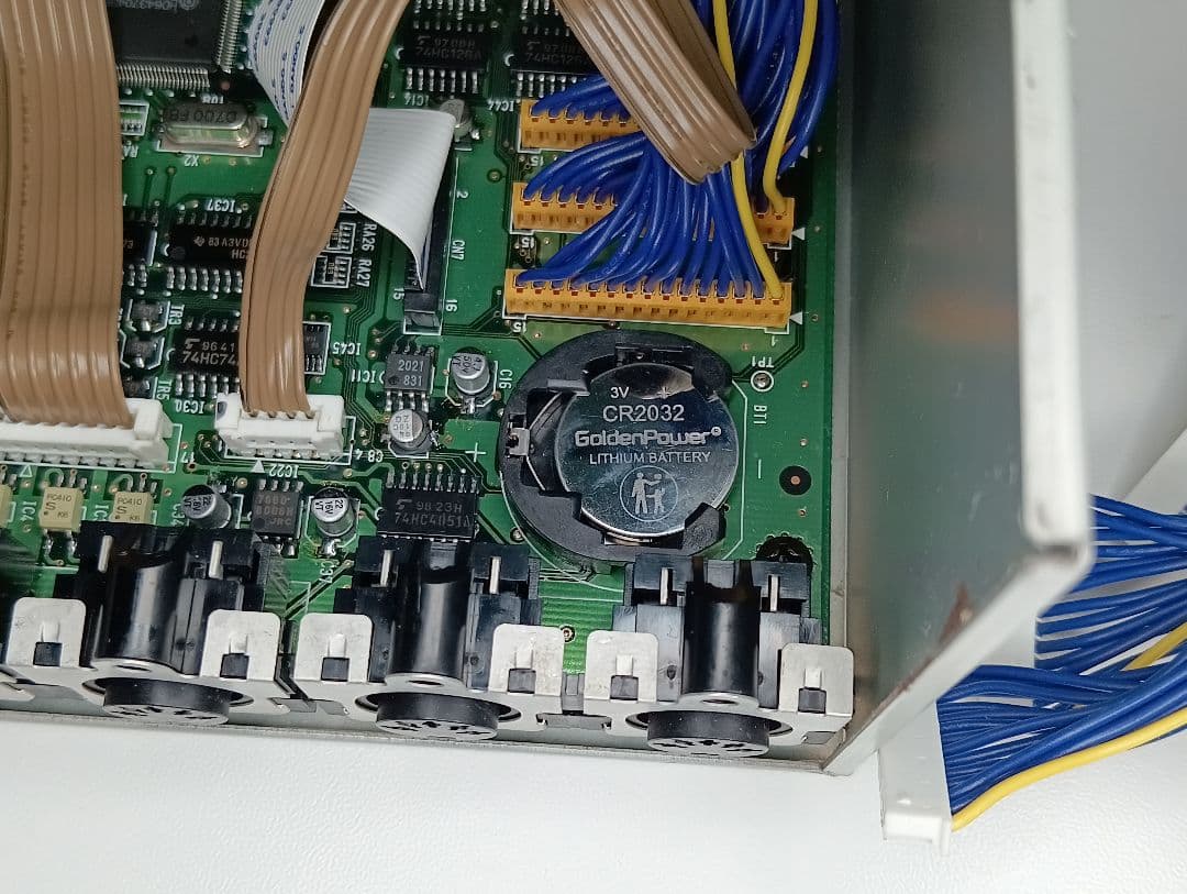 ヤマハ MU128 整備済 トーンジェネレータ コンデンサ・エンコーダ・電池換済