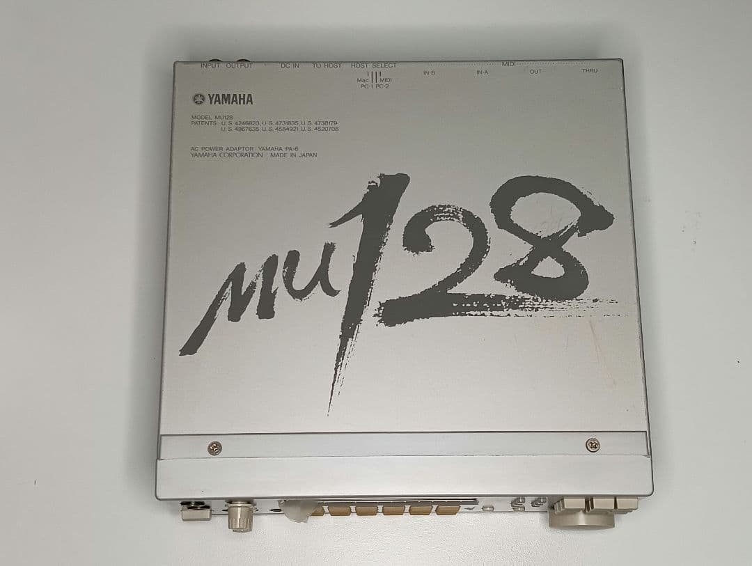 ヤマハ MU128 整備済 トーンジェネレータ コンデンサ・エンコーダ・電池換済