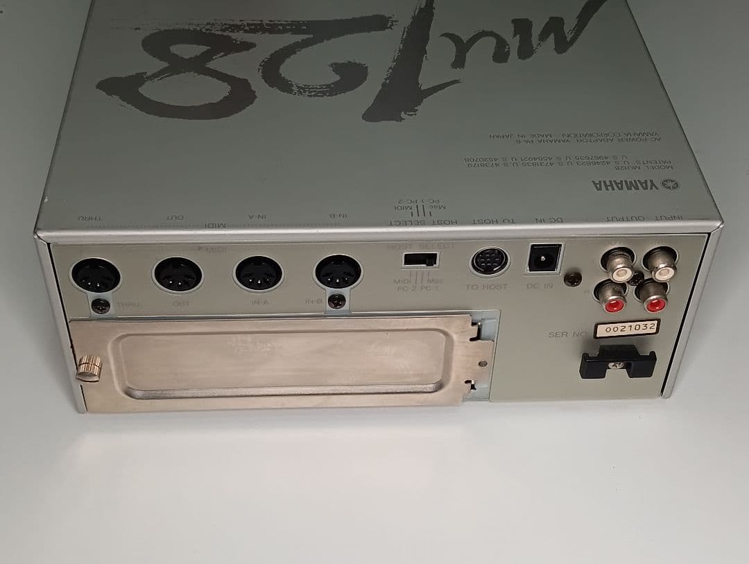 ヤマハ MU128 整備済 トーンジェネレータ コンデンサ・エンコーダ・電池換済