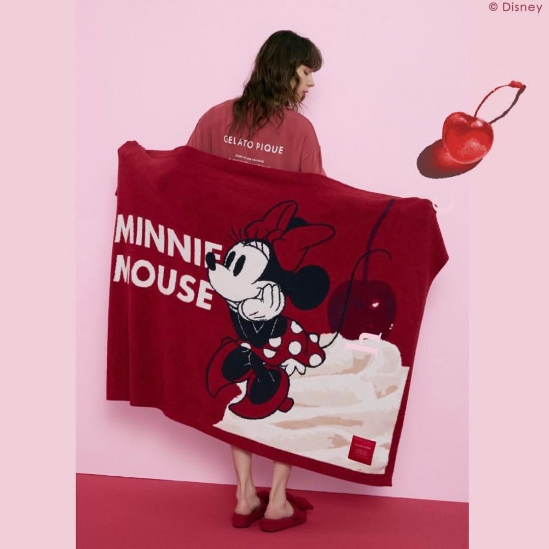 ミニーマウス ジェラピケ　ブランケット