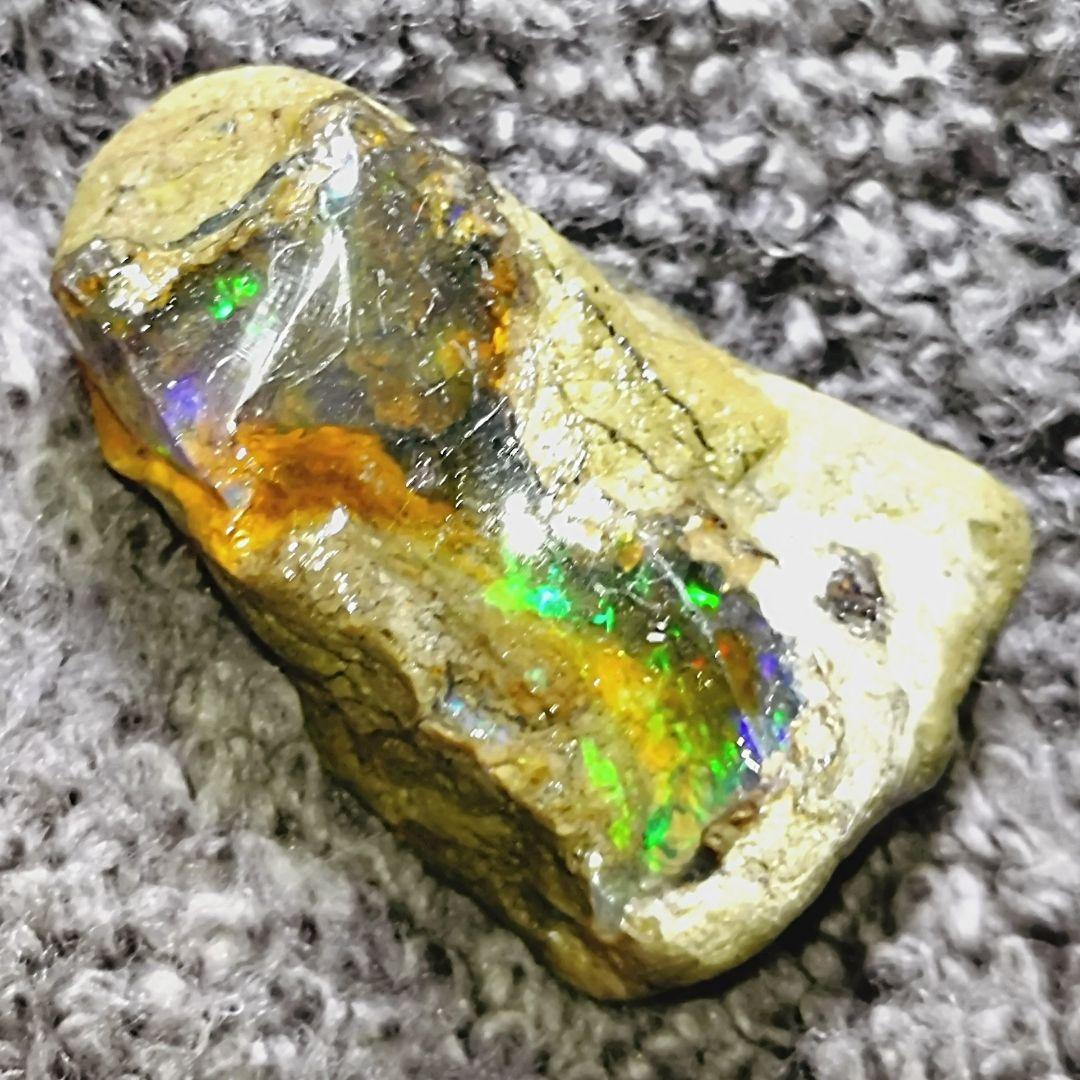 ★トップグレードプレシャスオパール 結晶 6.5gL(SA+)