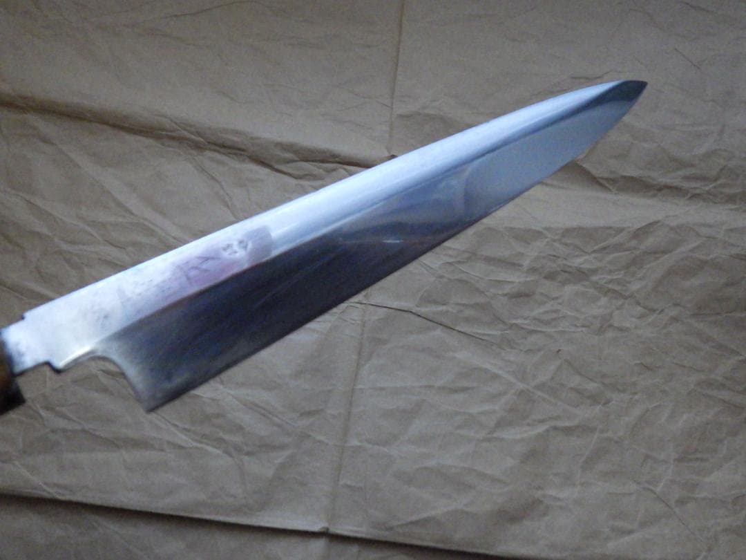 J*a様 正本総本店★柳刃刺身包丁尺寸・水牛混り柄★玉白鋼★