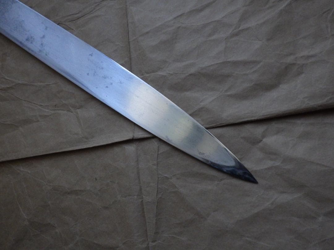 J*a様 正本総本店★柳刃刺身包丁尺寸・水牛混り柄★玉白鋼★