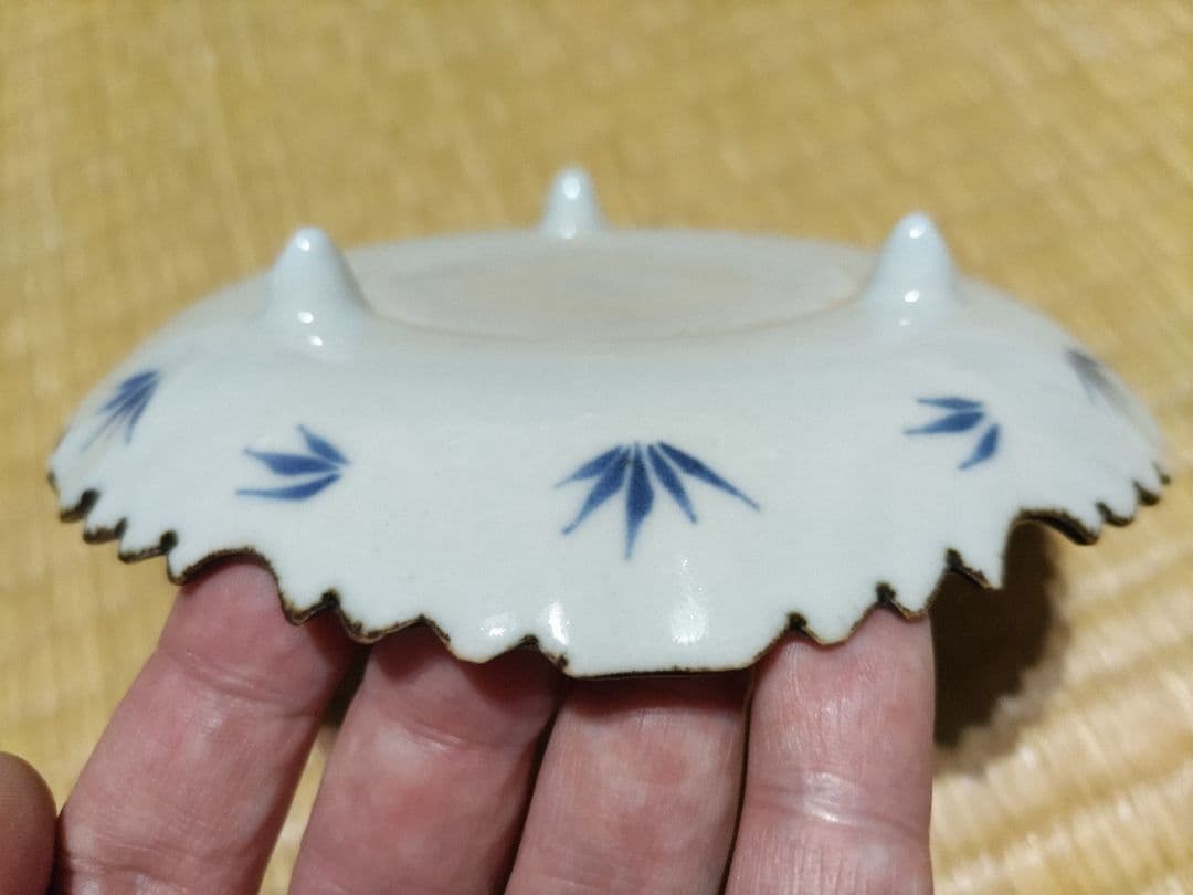 あっちゃん様 4枚価格 名工！初代 川瀬竹春 中国風 祥瑞 染付 3