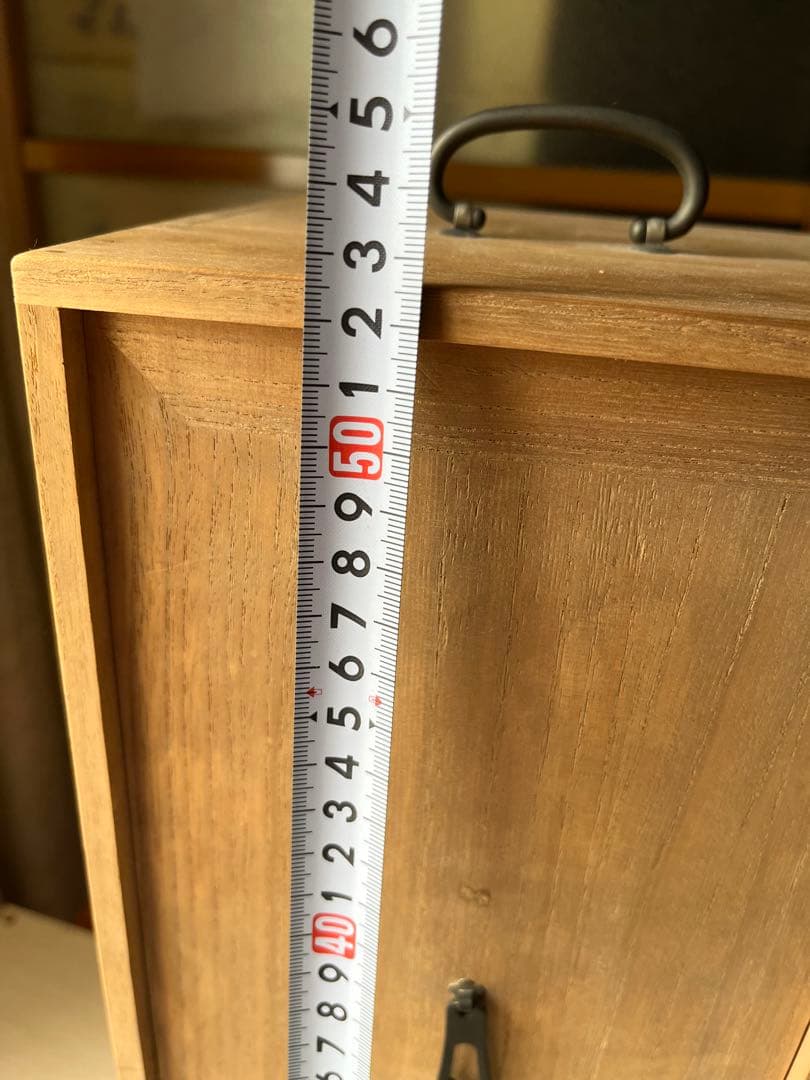 茶道具　短冊箱　桐　ヴィンテージ　美品