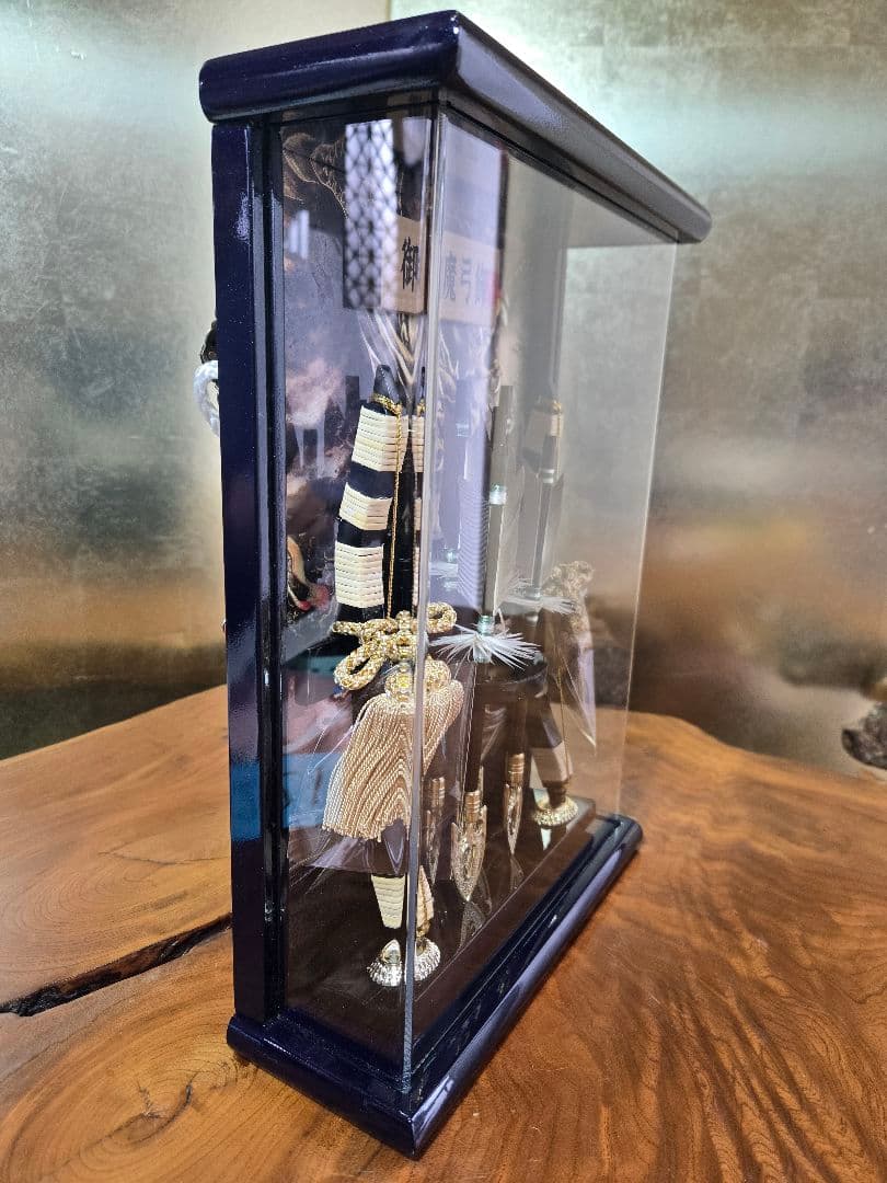 【一点限り】正月飾り　破魔弓　ケース飾り 壁掛け　Y21