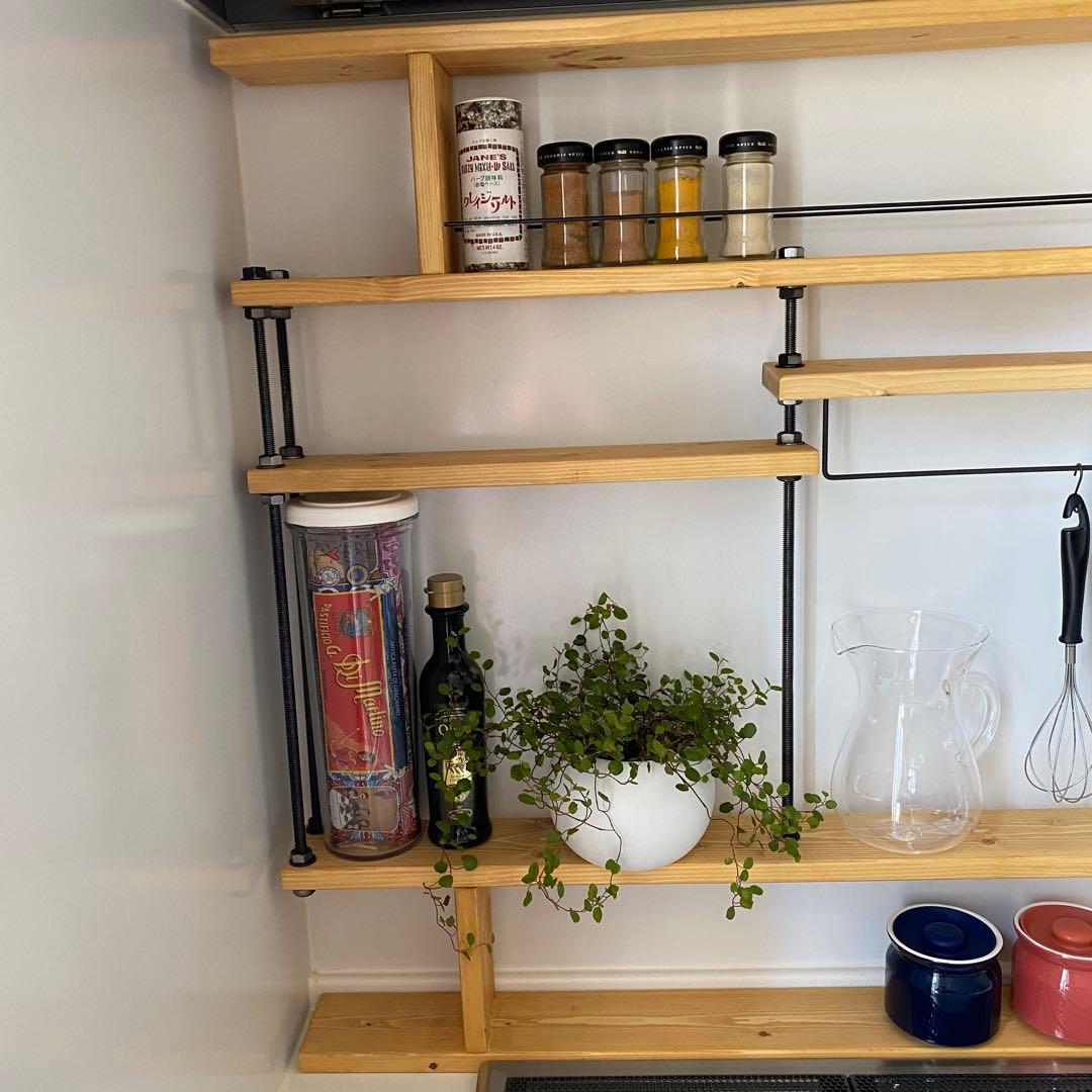 耐震 キッチン収納 隙間ラックCentral☆スパイスラック