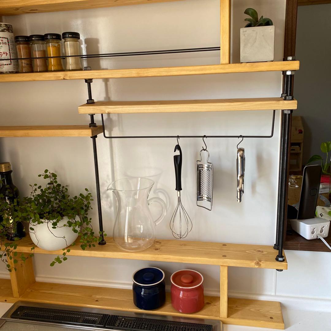 耐震 キッチン収納 隙間ラックCentral☆スパイスラック