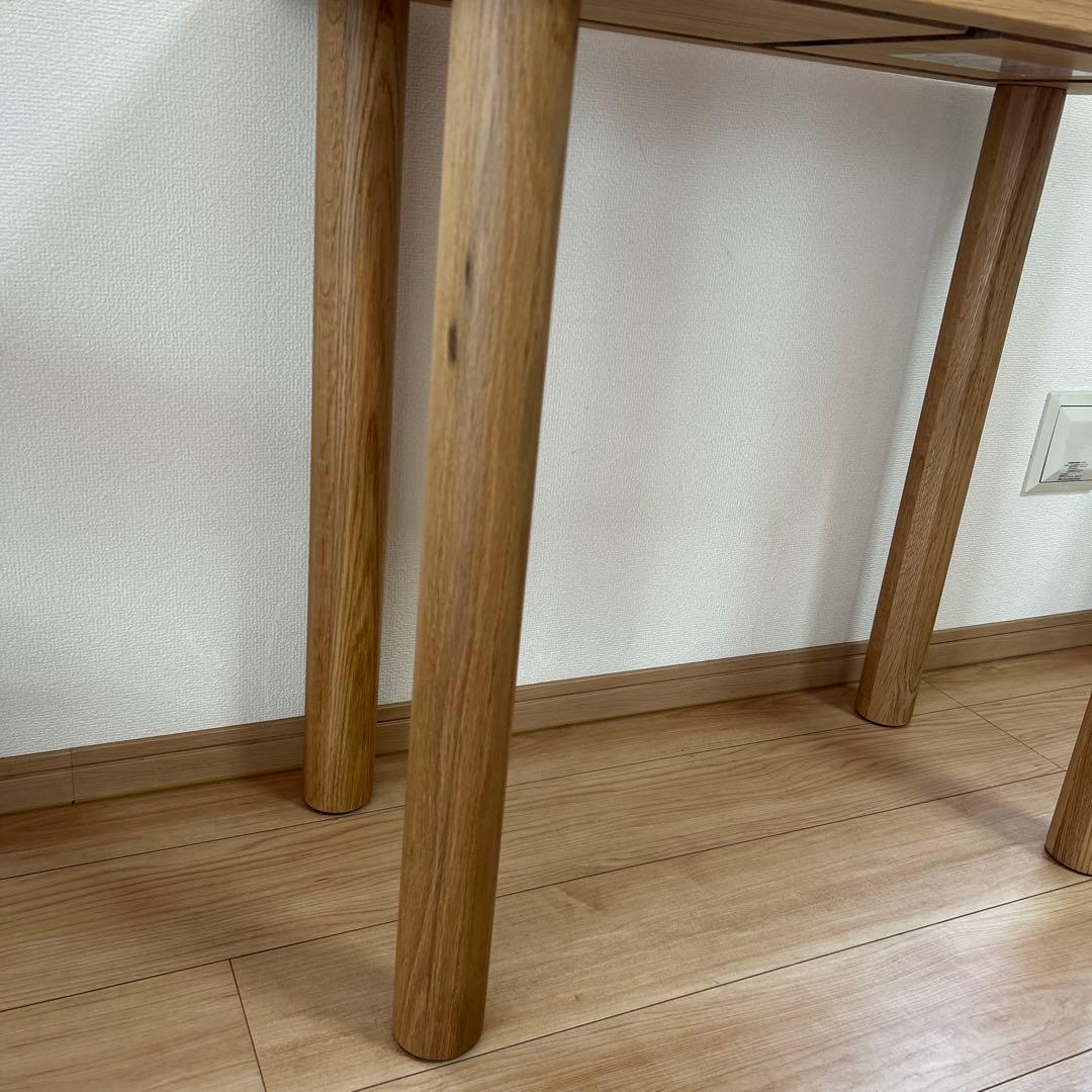 BIGBOSS様無印良品 木製テーブル天板 オーク材 80x40