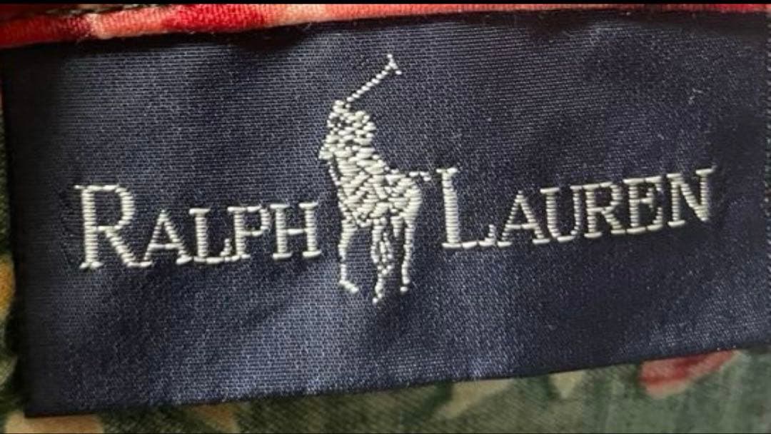 新品未使用✳︎ラルフローレン✳︎ラグジュアリー花柄✳︎クイーンサイズ掛け布団カバー