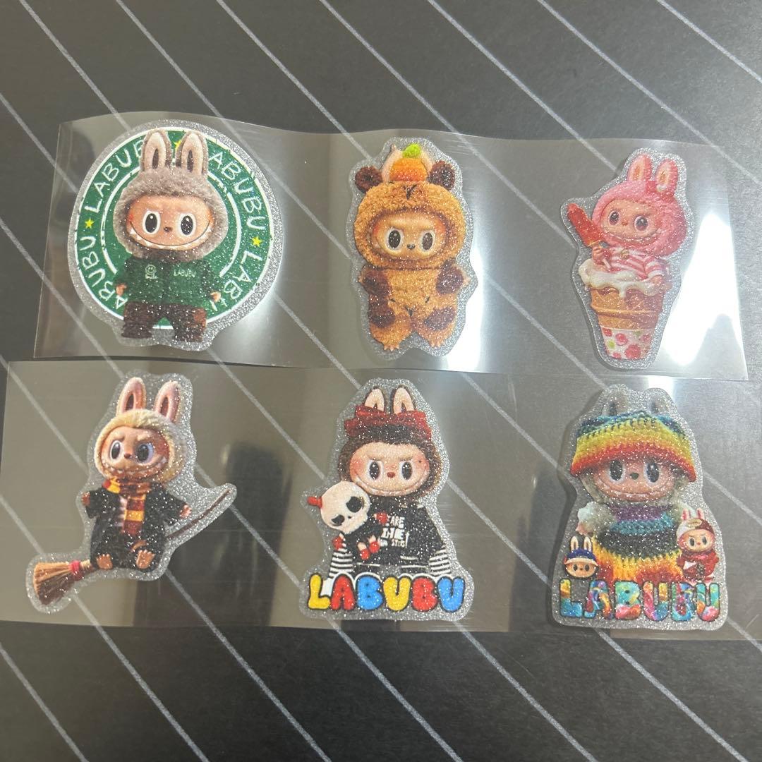 ロールシール 切り売り 6柄 ラブブ - メルカリ