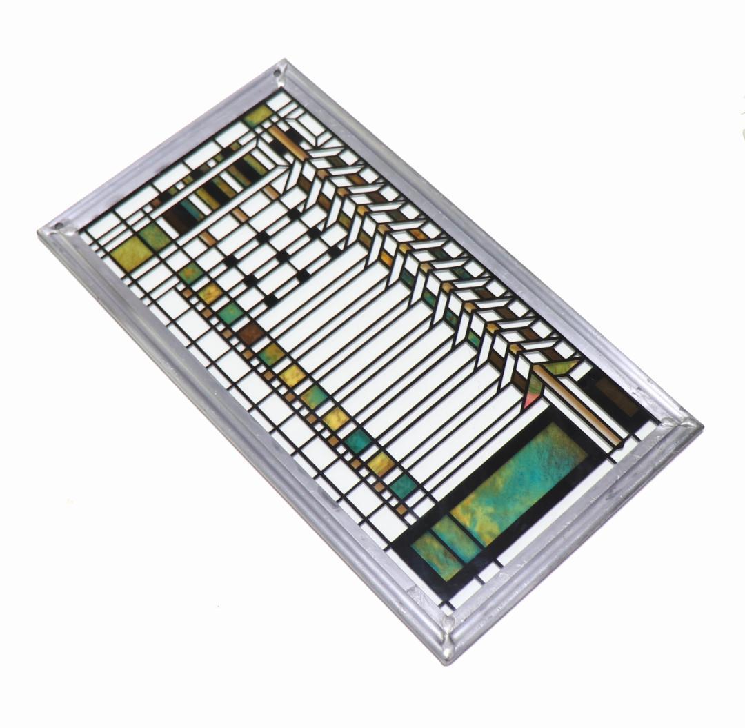 フランク・ロイド・ライト 藤の花 ヴィンテージ ステンドグラス マーティンハウス