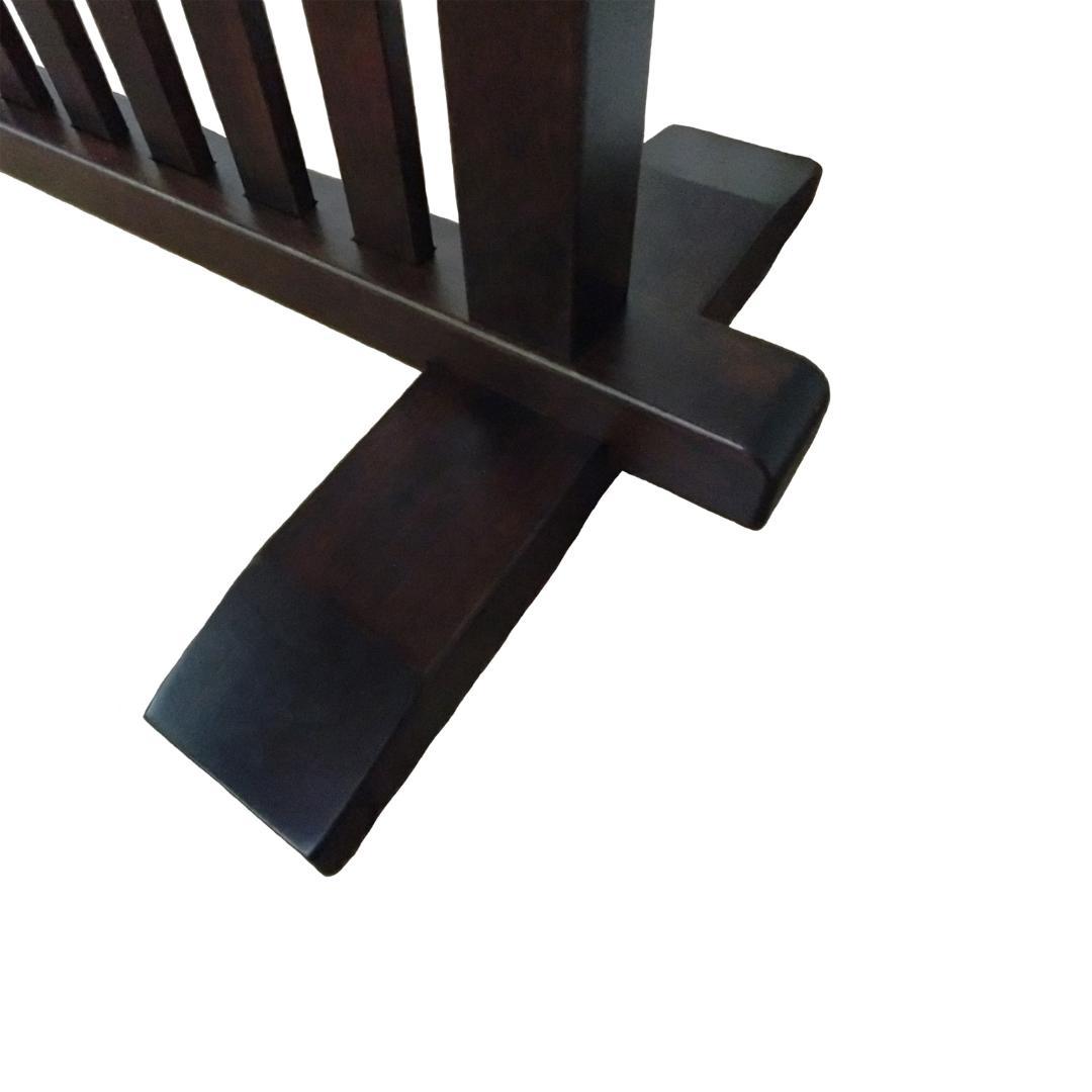 結界 衝立 格子 ついたて パーテーション 木製 W106.5D27.5H50