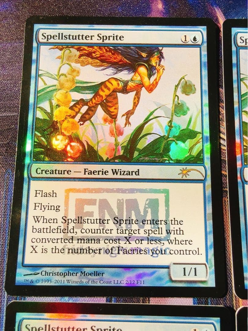 FNMプロモfoil】呪文詰まりのスプライト 英語 4枚セット - メルカリ